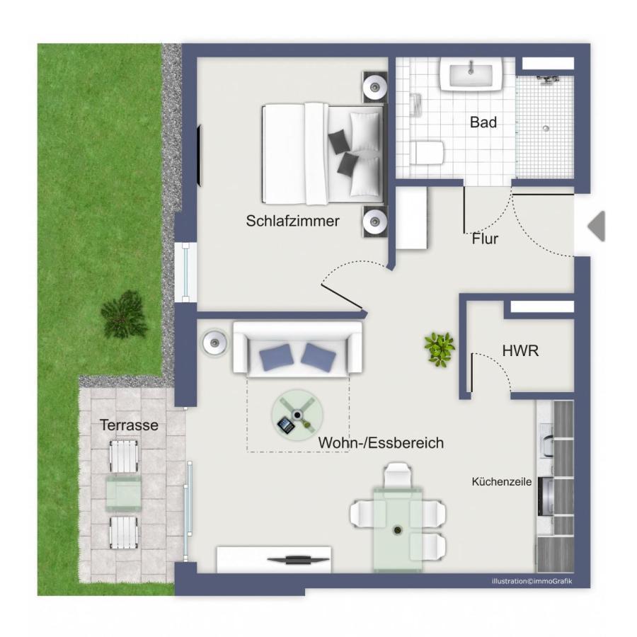 Linden-Palais Wohnung 10 Heiligendamm Eksteriør billede